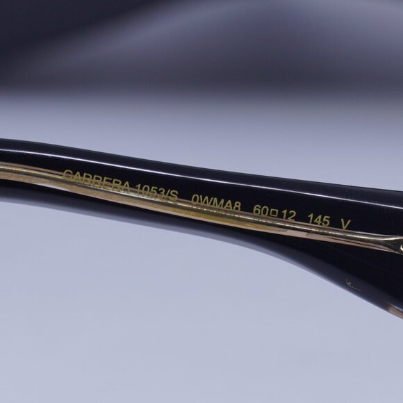 CARRERA 1053/S 00WM A8 Aviator Sunglasses - Black Beige/Brown - Picture 10 of 11